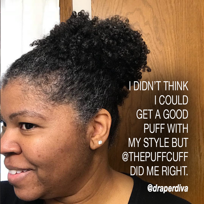 PuffCuff JUNIOR Single 3 Inch – Lightweight, Pain-Free Hair Clamp (1 pc)
