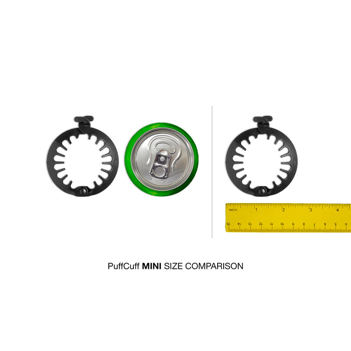 PuffCuff MINI Single 2.5 INCH – Lightweight, Pain-Free Hair Clamp (1 pc)