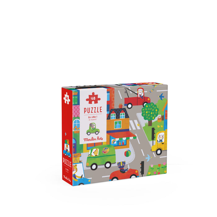 Puzzle - In Town - Les Popipop