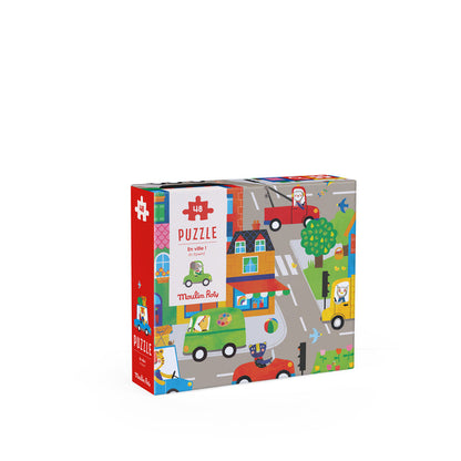 Puzzle - In Town - Les Popipop