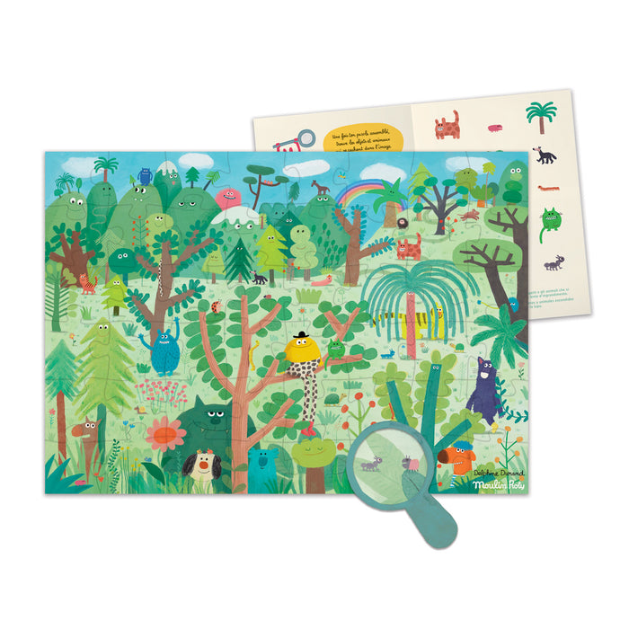 Puzzle - The Wonderful World - Les Schmouks - Content