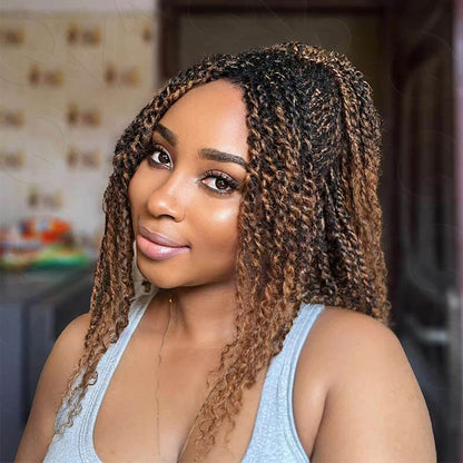 natural afro kinky bulk braiding hair for protective styles