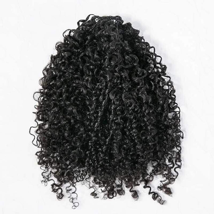 burmese kinky curly crochet hair extensions for black women