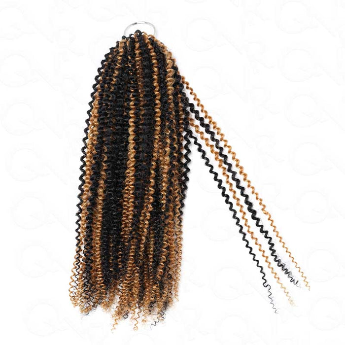 qvr crochet human hair feather crochet hair soft curls for protective hairstyle