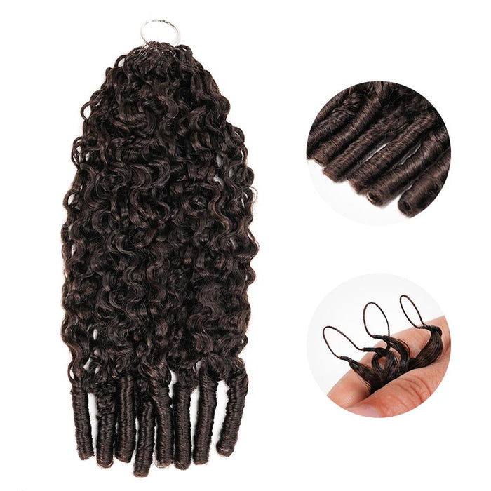 qvr crochet braids burmese curly dark brown for black women 4c hair