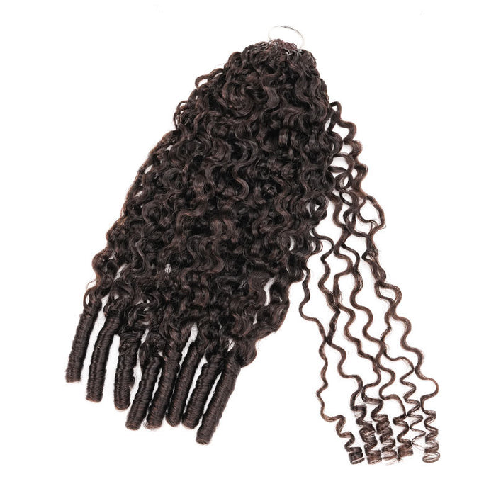 qvr crochet human hair feather crochet hair soft curls for protective hairstyle