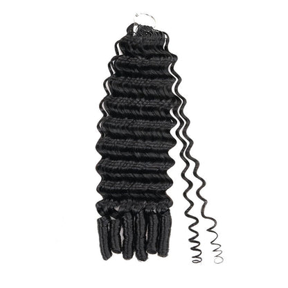 qvr crochet human hair feather crochet hair deep wave curls protective hairstyle benefits