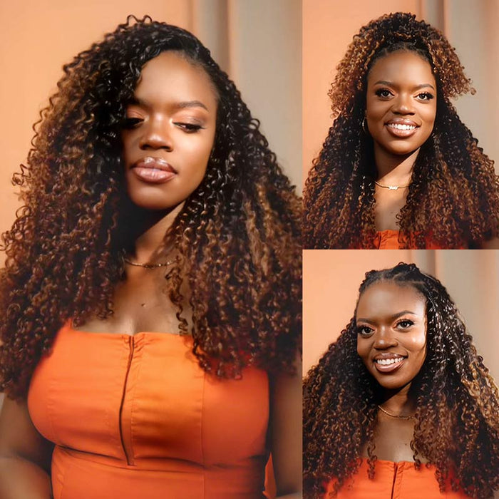 qvr dark brown ombred burmese curly crochet braids for miracle knots styles