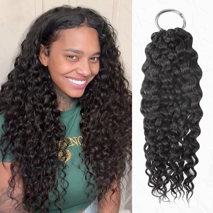 Chinese Human Hair (Top Quality) / Water Wave / 14'' 14'' 14''