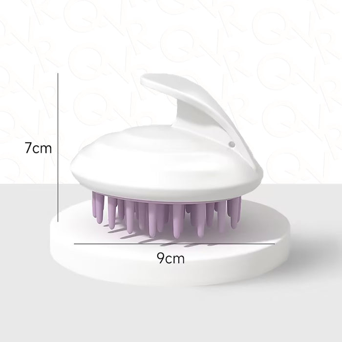 QVR Silicone Head Scalp Massager Shampoo Brush