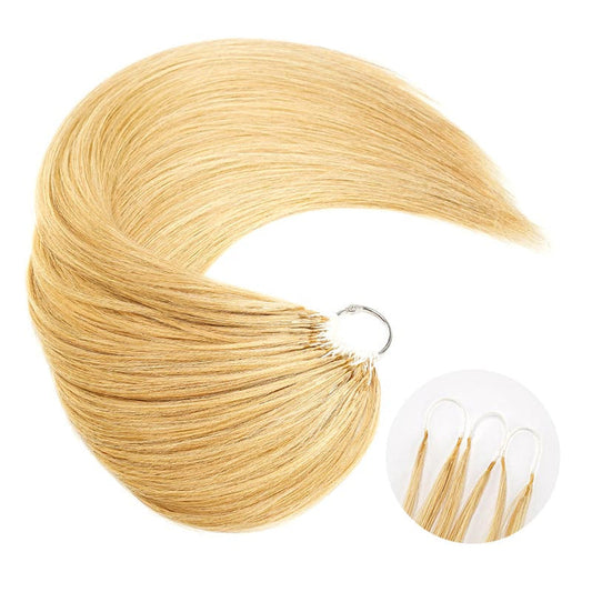 qvr golden blonde crochet braids straight hair texture 100% human hair