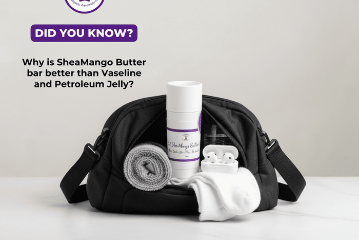 RareGlo 3n1 SheaMango Butter Bar - RareGlo Organic Shea Products