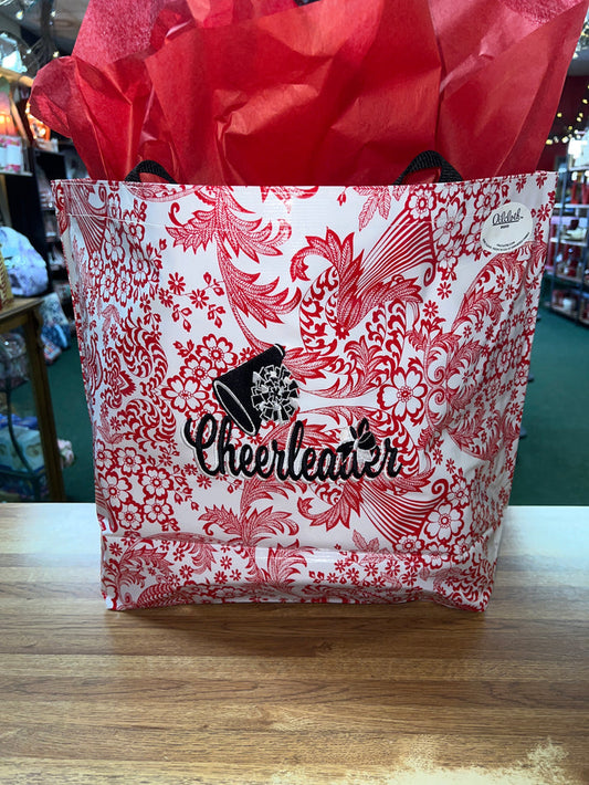 Red Paradise W Cheerleader Oilcloth Bag