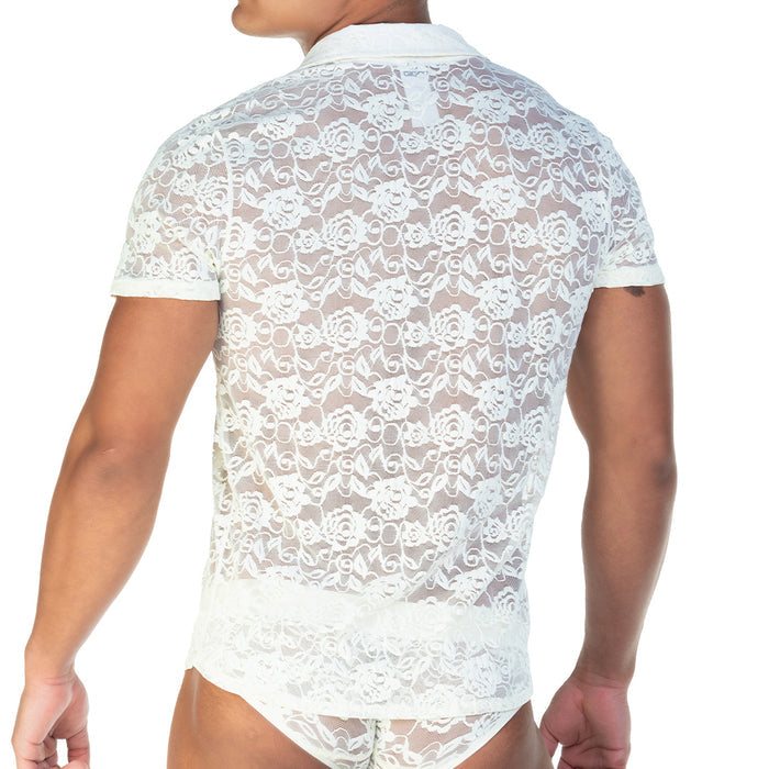 Redemotion Beige Shirt vista posterior de Gigo Underwear