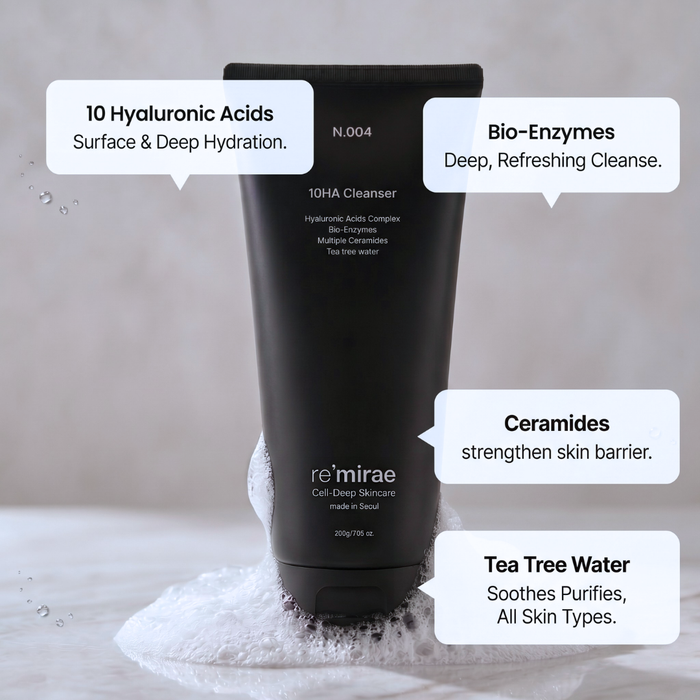 re'mirae 10HA Cleanser (250g)