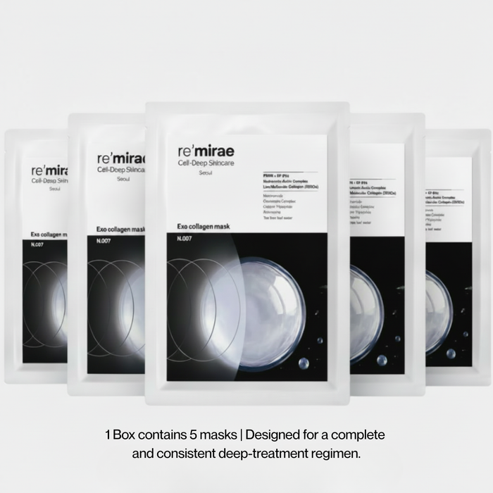 re'mirae Exo Collagen Masks (Box of 5)