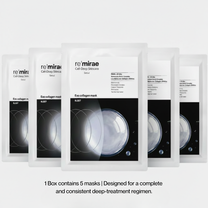 re'mirae Exo Collagen Masks (Box of 5)