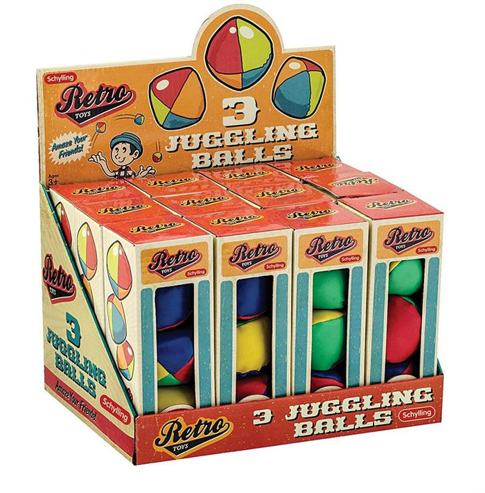 Retro Juggling Balls 3 Pk