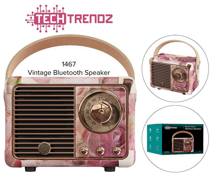 Retro Mini Wireless Speaker