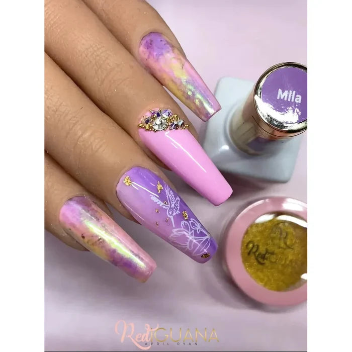 RI- Paradise Garden Stamping Plate-Stamping-Red Iguana LLC-Gel Essentialz