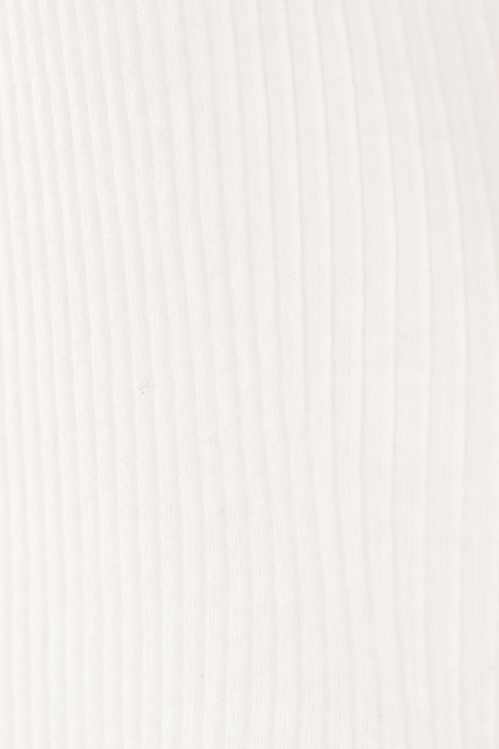 rib jersey tank top
