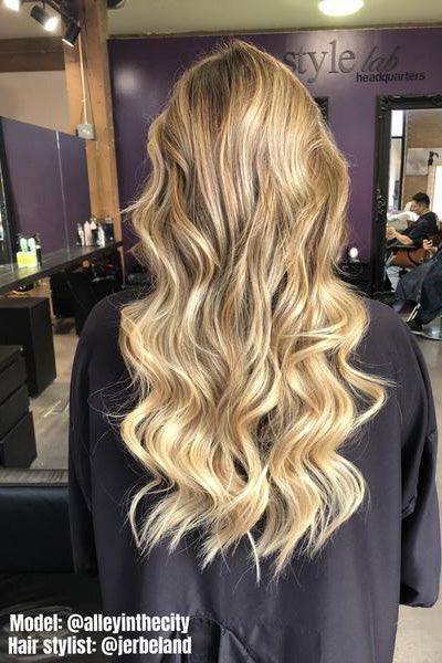 Rooted Dark Brown (2) to Dirty Blonde (19C) 20" Keratin Tip