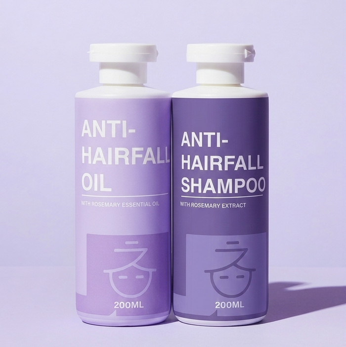 Rosemary Anti Hair Fall Oil & Rosemary Anti Hair Fall Shampoo