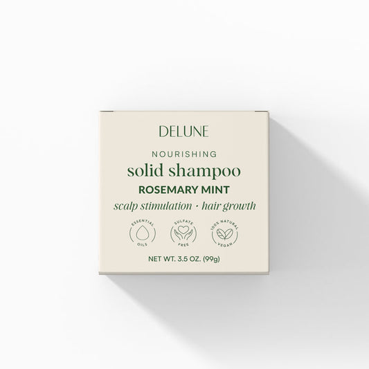Rosemary Mint Solid Shampoo Bar - Scalp Boost · Hair Growth