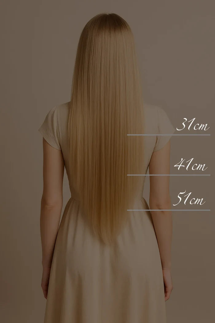 Dirty Blonde Clip-In Hair Extensions – Diamond Line