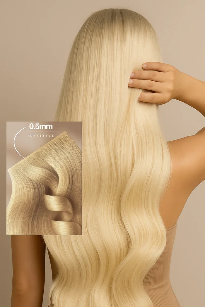 Dirty Blonde Clip-In Hair Extensions – Diamond Line