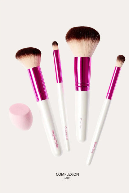 RUBY KISSES RK MAKEUP BRUSH KIT RED BEAUTY