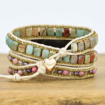 Sahara Sand Bohemian Wrapsody Bracelet Band For Apple Watch