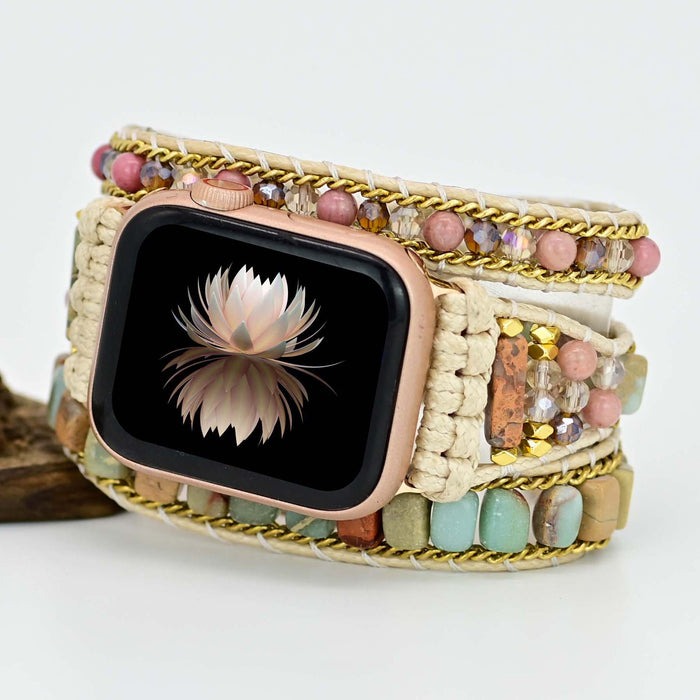 Sahara Sand Bohemian Wrapsody Bracelet Band For Apple Watch