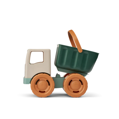 Liewood - Sand Truck - Beck - Peppermint Multi Mix - Unload Sand
