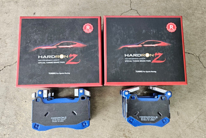 Sangsin Hardron ZR Brake Pads for Kia Stinger Genesis G70 3.3T Brembo Front Rear