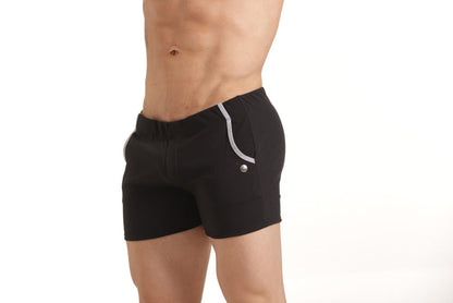 Scanaling Black Short vista posterior de Gigo Underwear