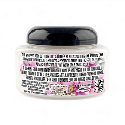 Sea Salt & Orchid Whipped Body Butter - Old Town Soap Co.