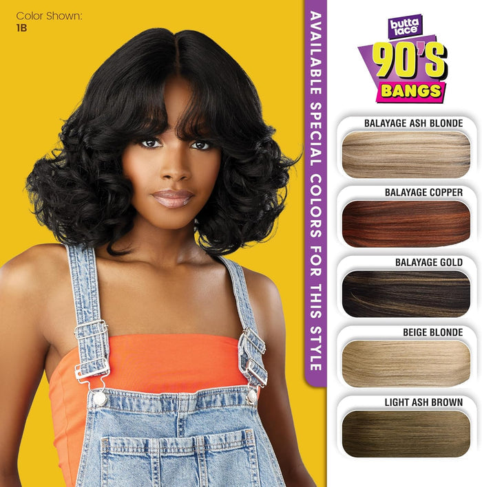 Sensationnel Butta lace 90sbangs wigs