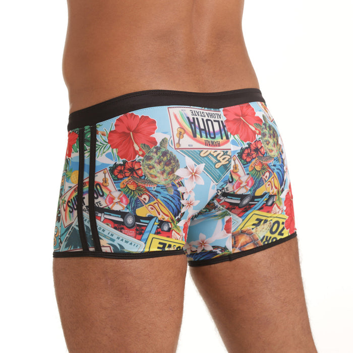 Seventies Swim Trunk vista frontal de Gigo Underwear