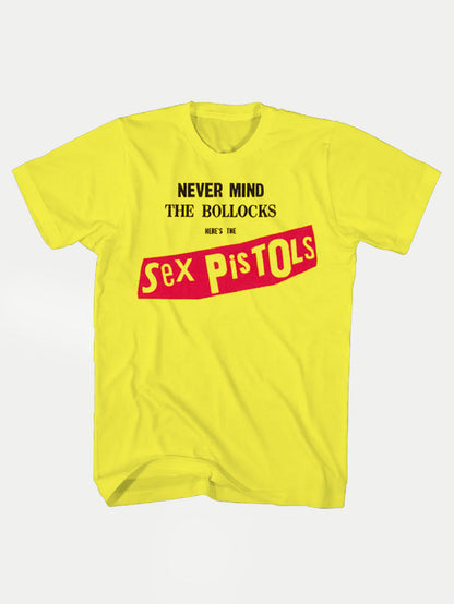 Sex Pistols - Never Mind Bollocks T-Shirt | Yellow-Image 4