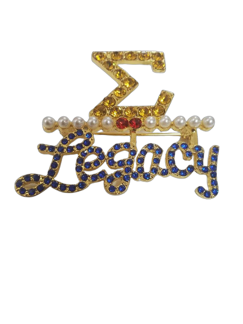 SGRHO Legacy Brooch