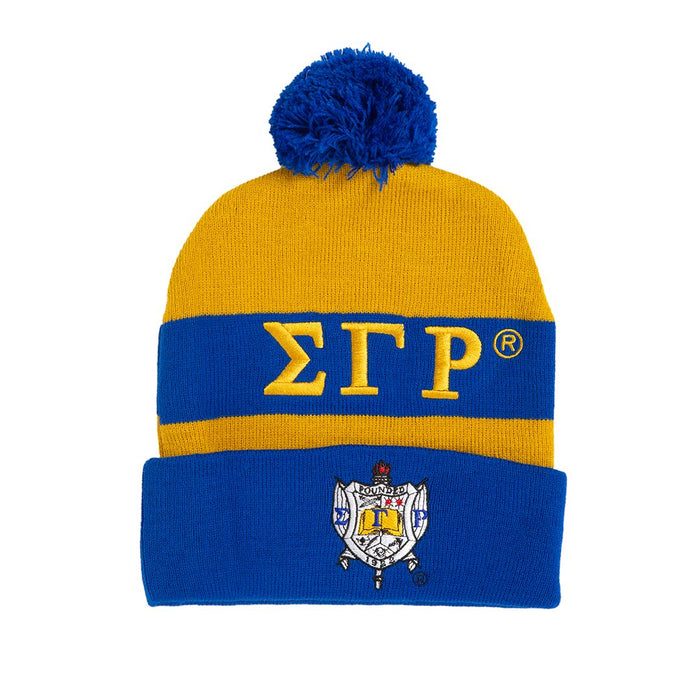 SGRho Pom Beanie