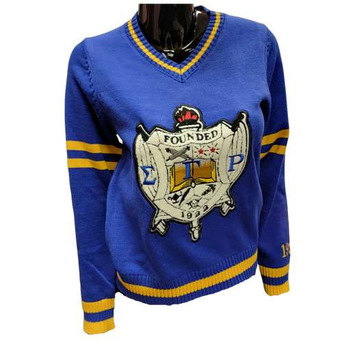 SGRho Varsity Chenille Sweater