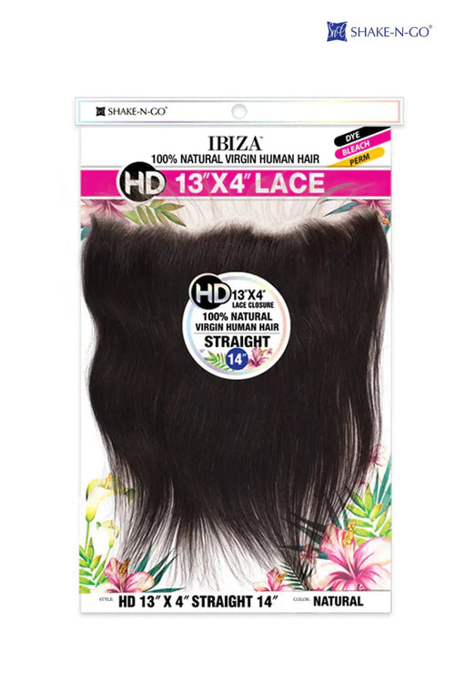 SHAKE N GO IBIZA 13 x 4" HD STRAIGHT FRONTAL CLOSURE - BSW BEAUTY CANADA