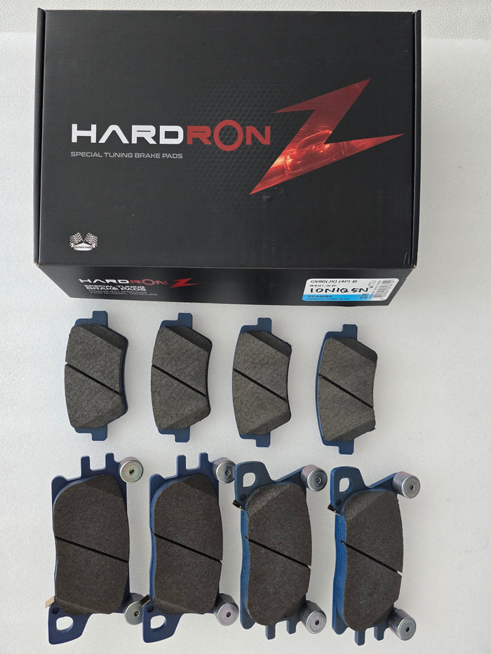 Share Sangsin Hardron ZR Brake Pads F&R Hyundai IONIQ 5N Track & Street Performance