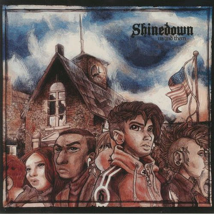 Shinedown Us And Them Purple 2-LP