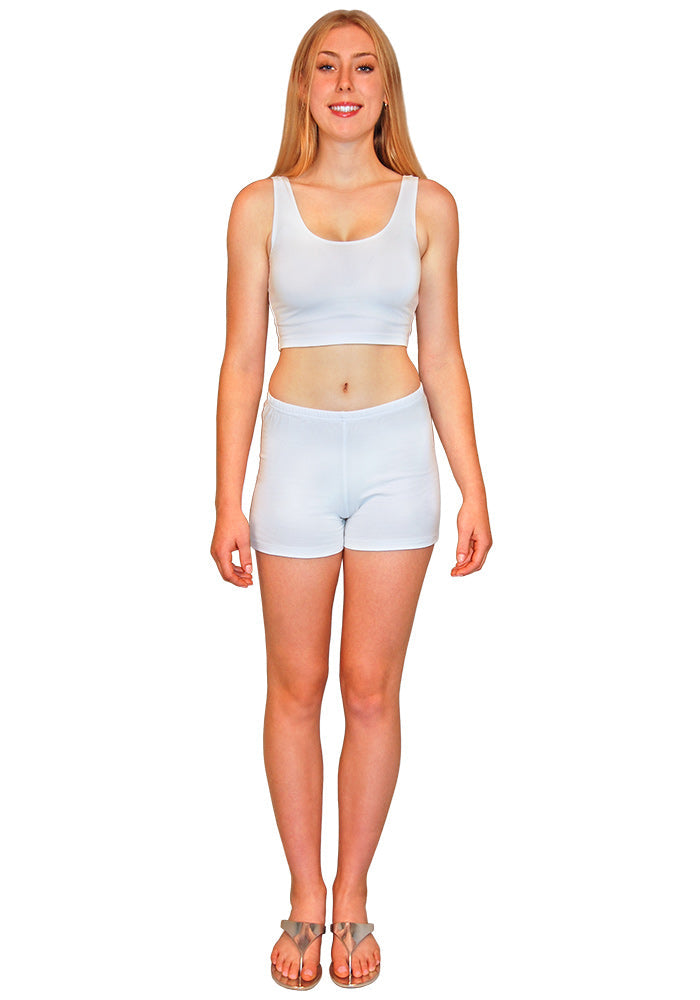 Shortie Cotton Spandex Short