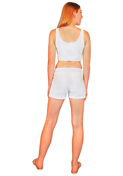 Shortie Cotton Spandex Short