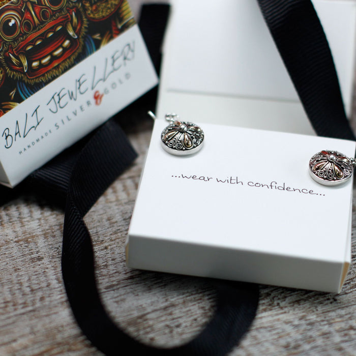 Silver & Gold Earring - Dragonflies