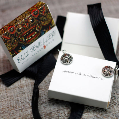 Silver & Gold Earring - Dragonflies